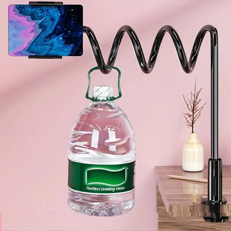 Support Universel Flexible pour Téléphone & Tablette – Bras Articulé Pliable 70 cm pour Lit, Bureau & Canapé